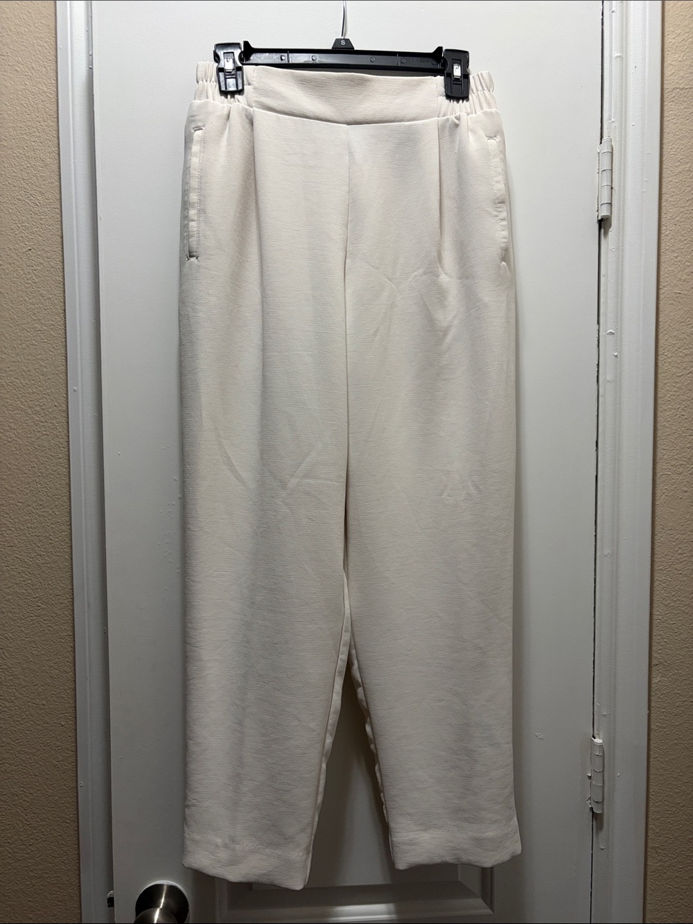 a new day Cream Wide-Leg Pull-On Pants